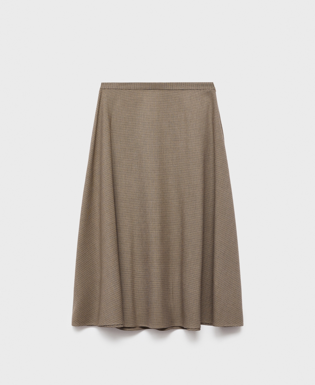 Mango Women's Houndstooth Wool-Blend Skirt