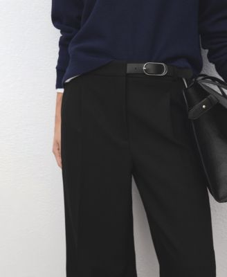 Women's Combined Belt Pants