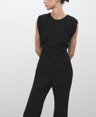 Women's Ruched Long Jumpsuit