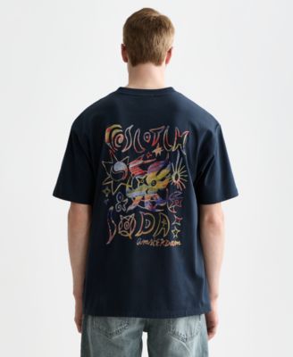 Men's Front and Back Artwork Short-Sleeve T-Shirt