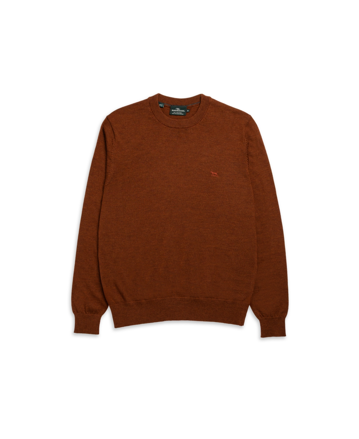 Rodd & Gunn York Bay Merino Wool Sweater In Brown