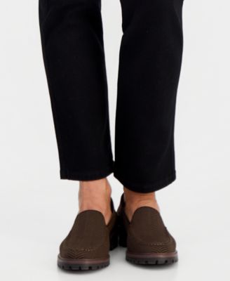 Petite High-Rise Pull-On Straight-Leg Jeans