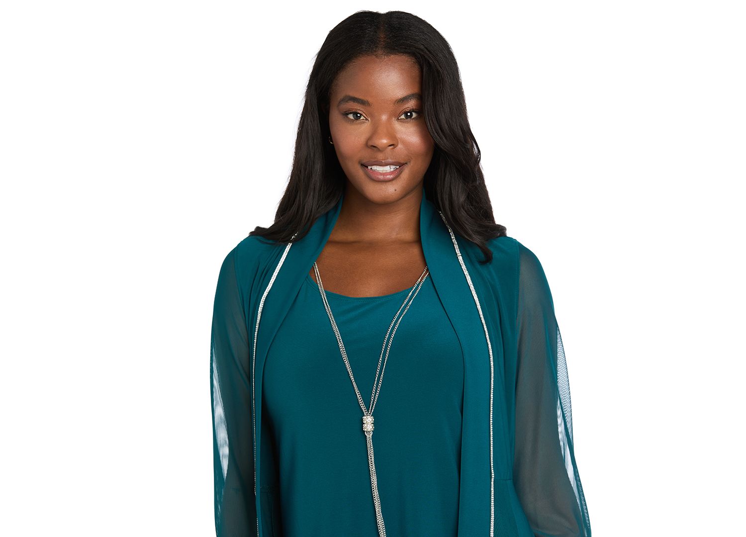 Women's Layered-Look Top & Pants