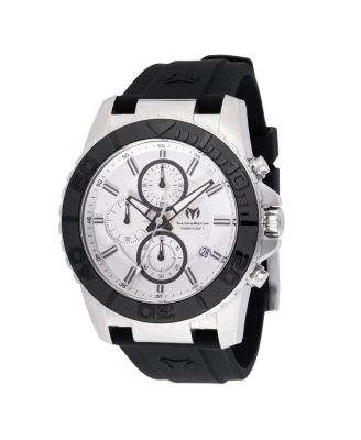 Men's TM-725004 Sea Quartz Silver Dial Watch