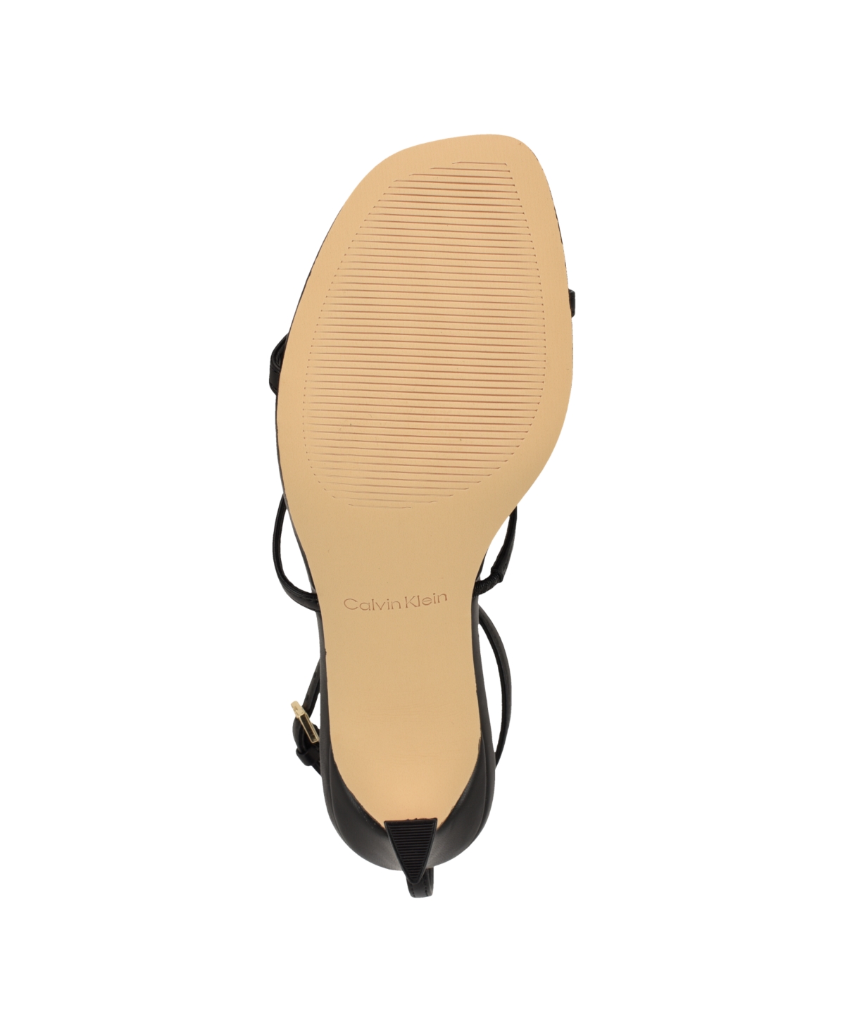 Calvin Klein Pelara Ankle Strap Sandal In Black