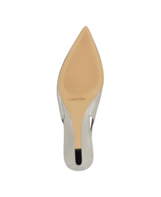 Women's Mavalyn Tapered Low Wedge Slingback Pumps