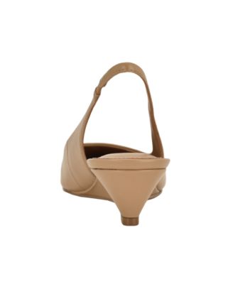 Women's Mavalyn Tapered Low Wedge Slingback Pumps