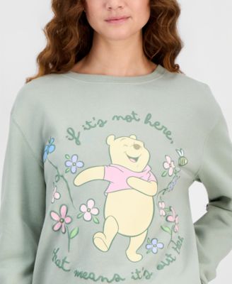 Juniors' Winnie the Pooh Crewneck Sweatshirt
