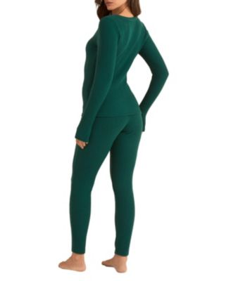 Women's Kathy Waffle Pajama Set