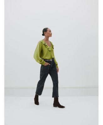 Women's Air Flow Ruffle Blouse