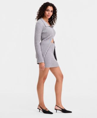 Women's Ribbed Sweater Skirt, Macy's Exclusive