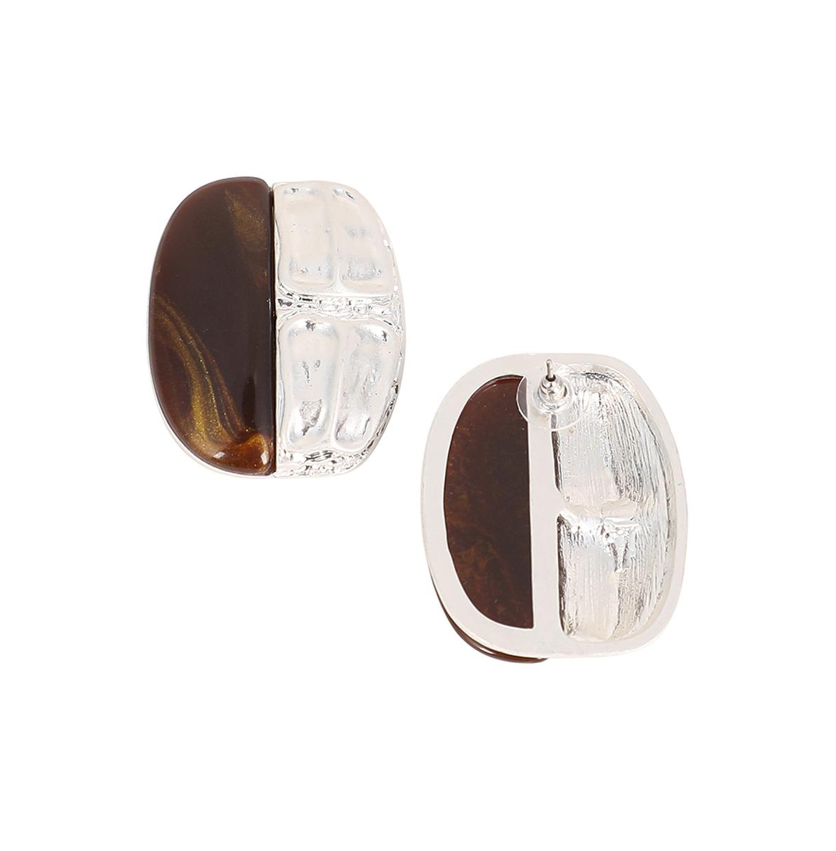 Women's The Nefertiti Statement Earrings - Antique Silver