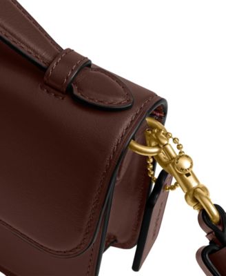 Elora Small Leather Top Handle Shoulder Bag