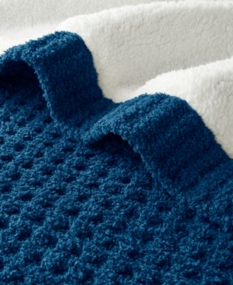 Rowan Waffle Knit Chenille Throw, 50" x 60"