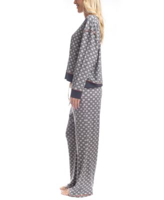Women's 2-Pc. All The Classics Long Sleeve PJ Set