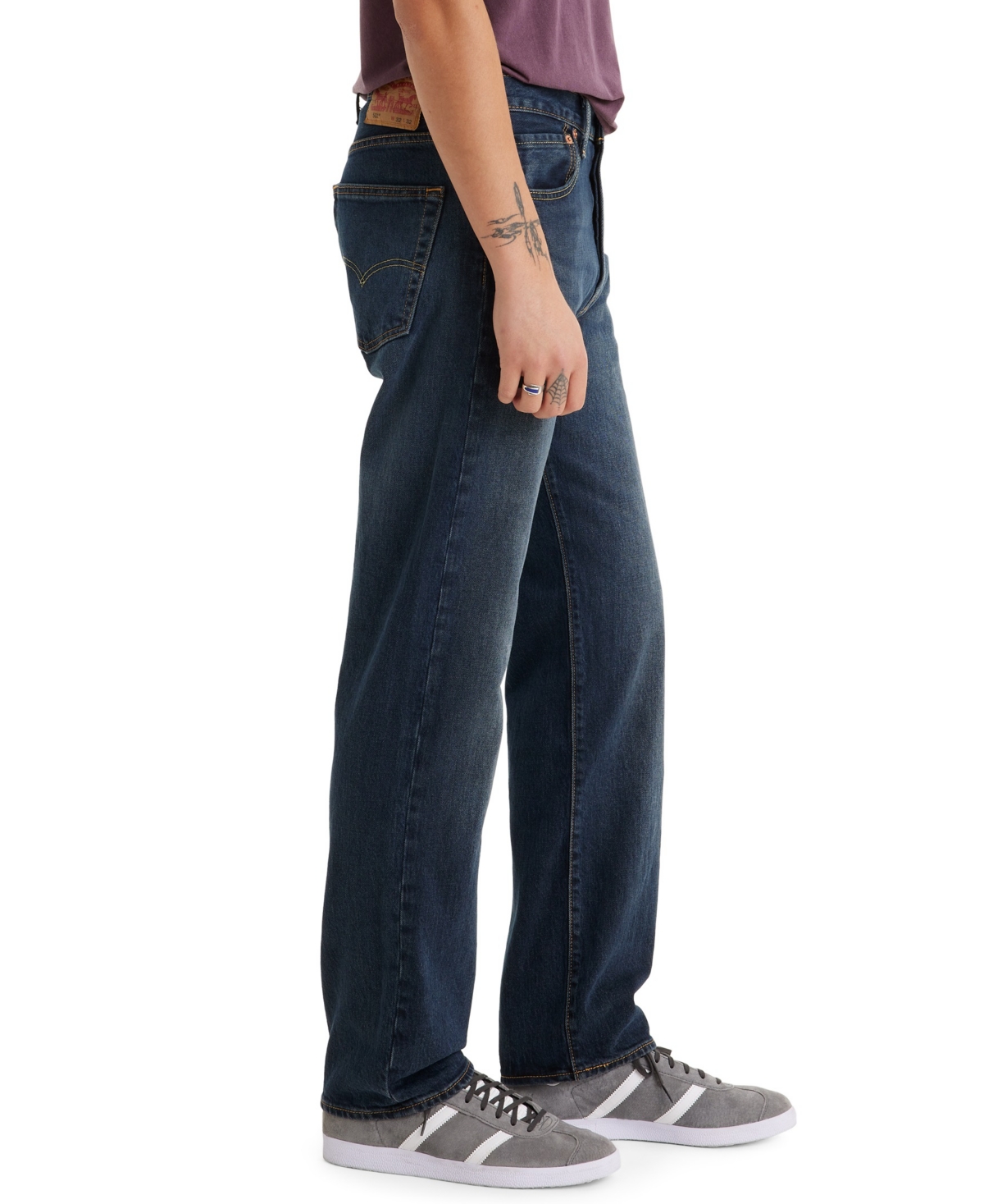 Levi's Men's 501 Original Fit Button Fly Stretch Jeans