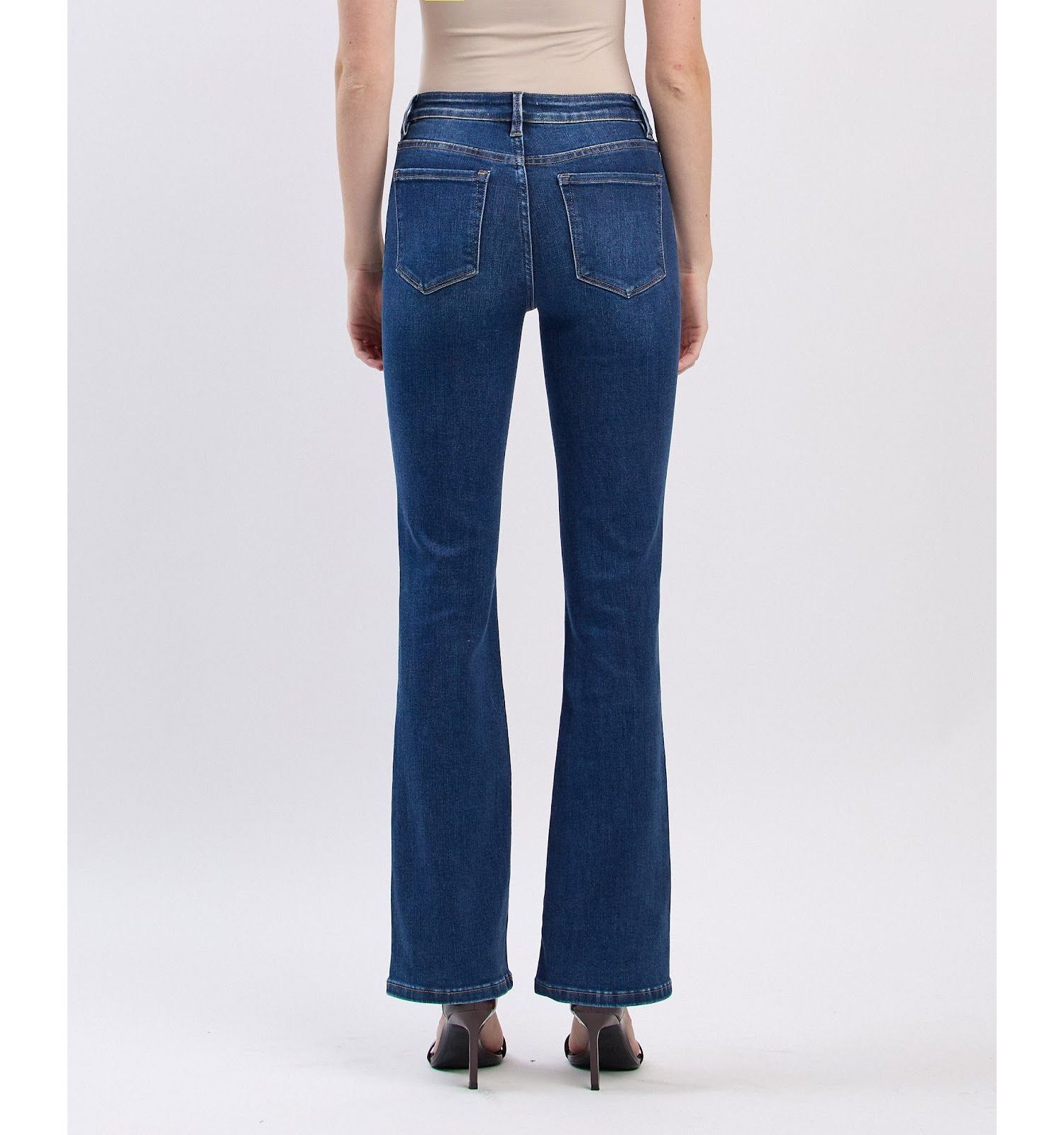Women's High Rise Bootcut Jeans