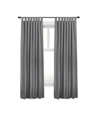 Commonwealth Ventura Tab Top Dressing Window Curtain Panel Pair