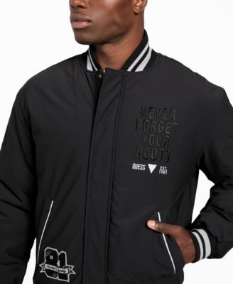 Men's Regular-Fit Varsity Bomber Jacket