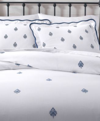 Irving Embroidery 3-Pc. Duvet Cover Set, King, Macy's Exclusive