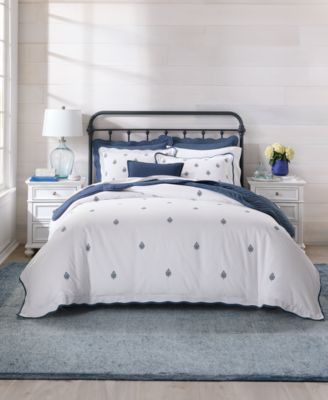 Irving Embroidery 3-Pc. Comforter Set, King, Macy's Exclusive