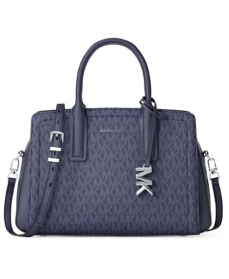 Laila Small Signature Logo Satchel Bag