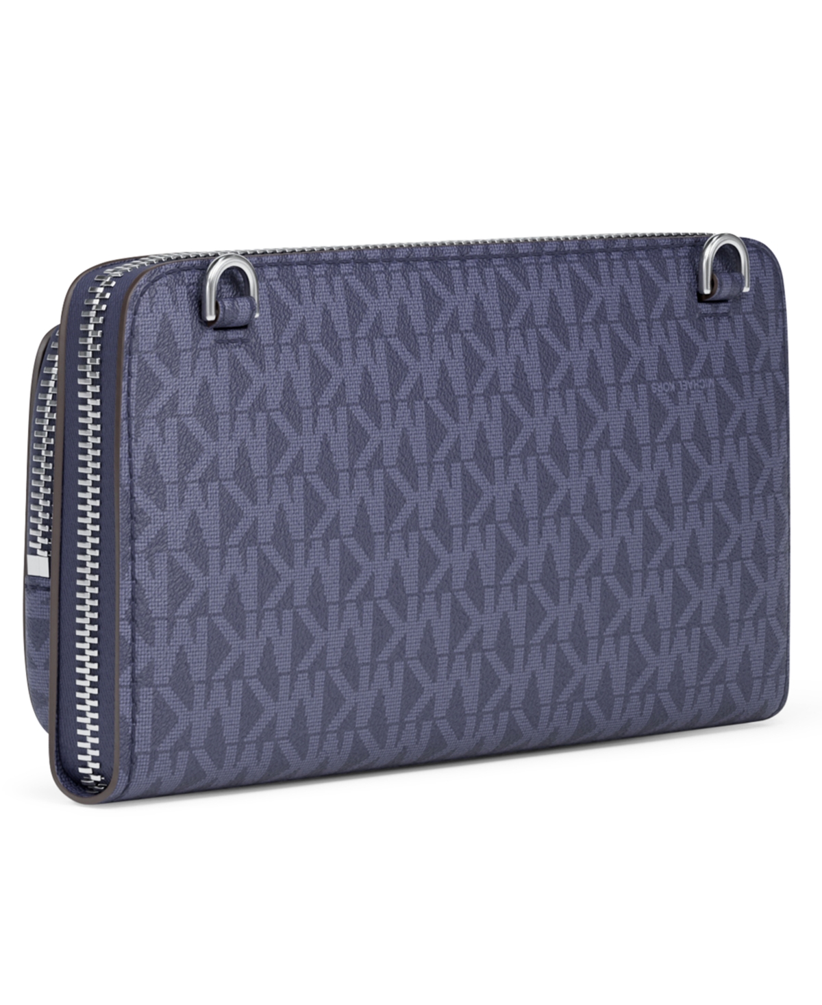 Michael Kors Michael  Jet Set Small Continental Crossbody Bag In Blue