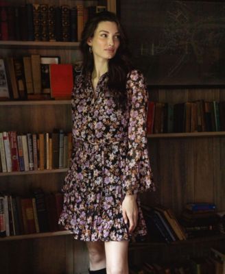 Women's Tiered Shirt Dress