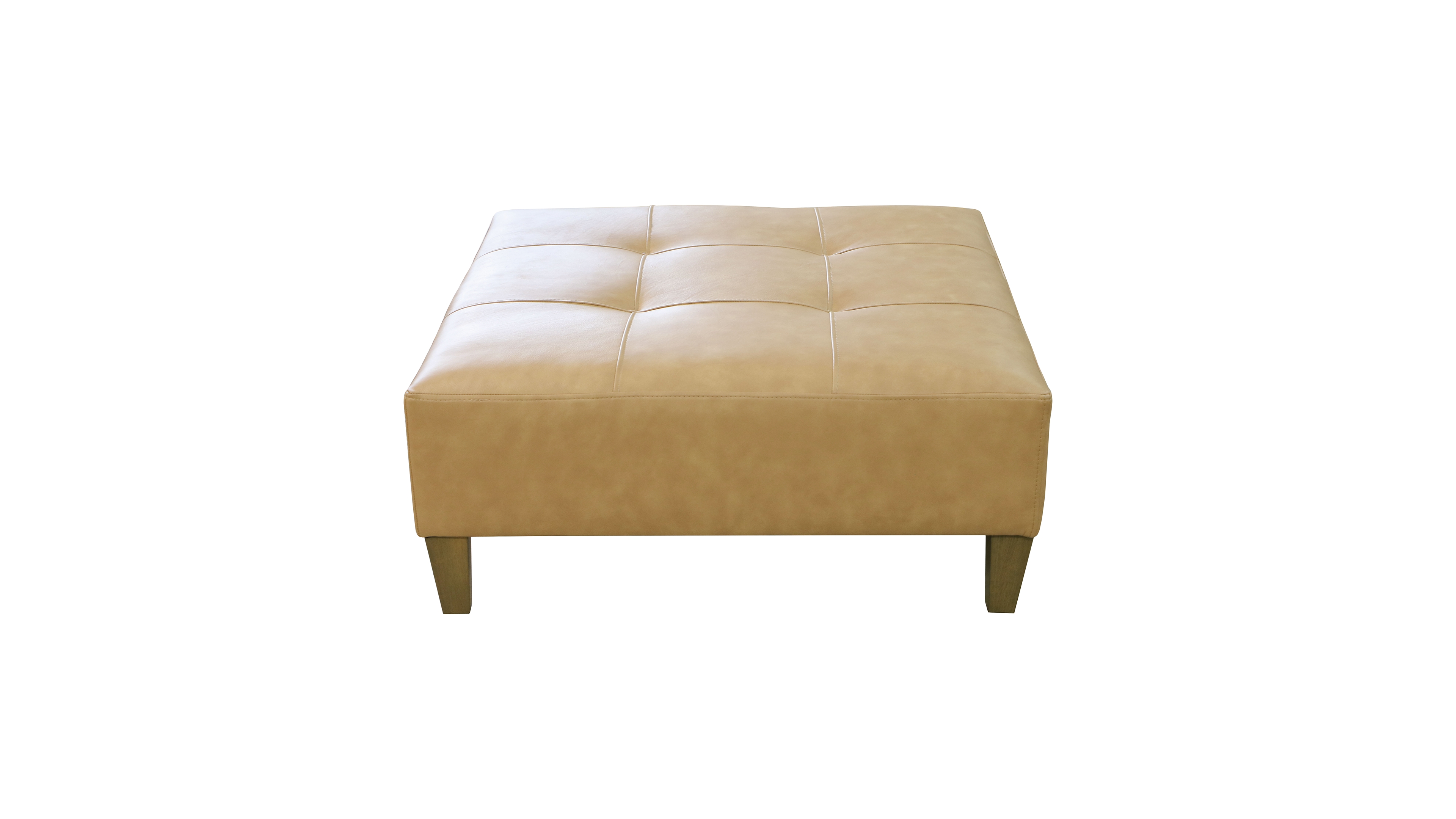 Stacia 38" Leather Ottoman Bench