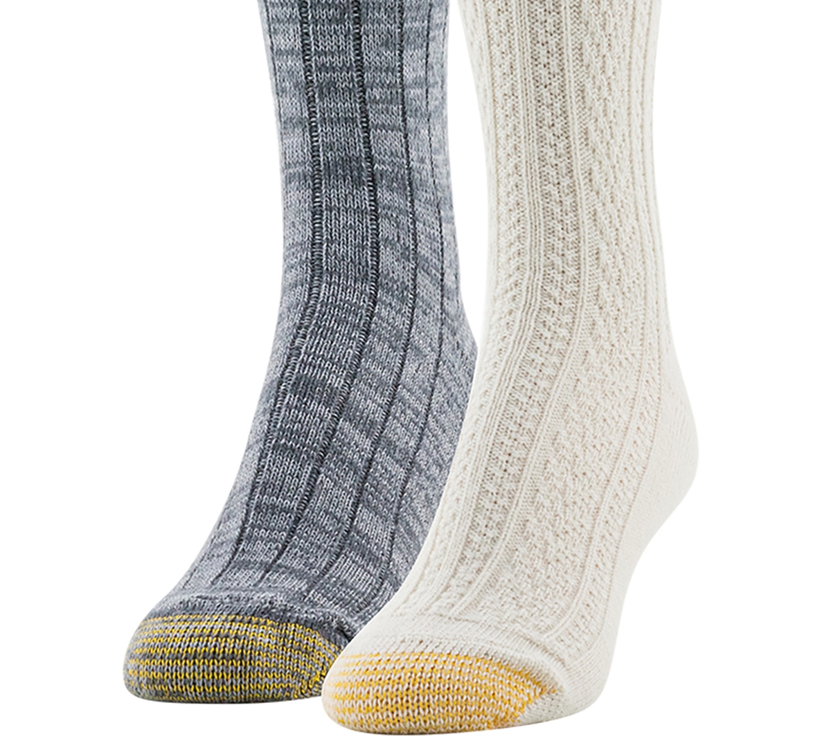 Gold Toe Women's 2-pack Cable Knee High Socks In Multi