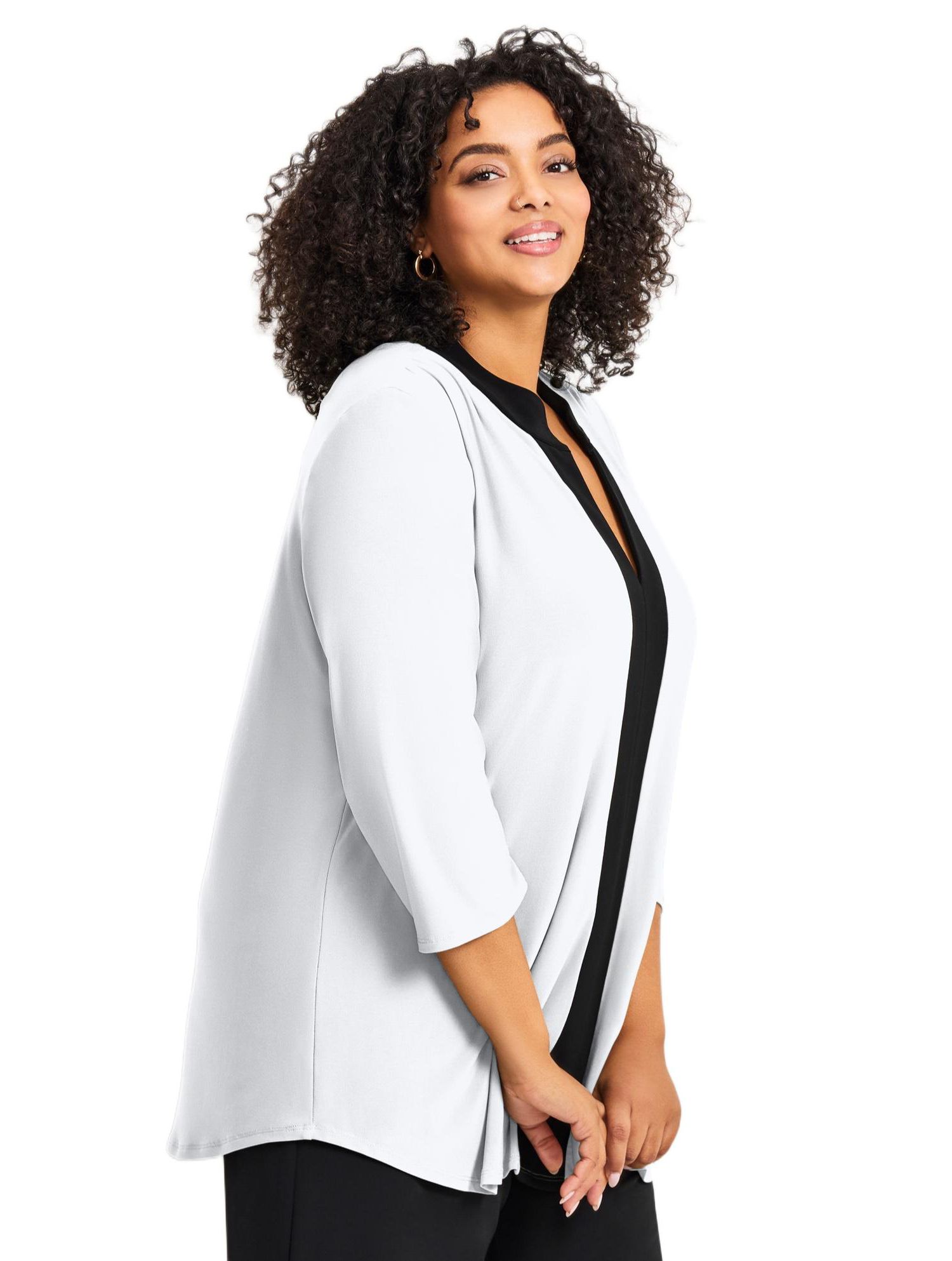 Plus Size Audrey Tunic Casual Women's Top