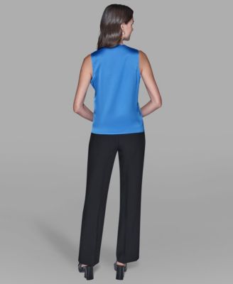 Women's Sleeveless V-Neck Top