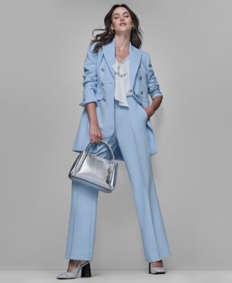 Women's Long One-Button Blazer Jacket