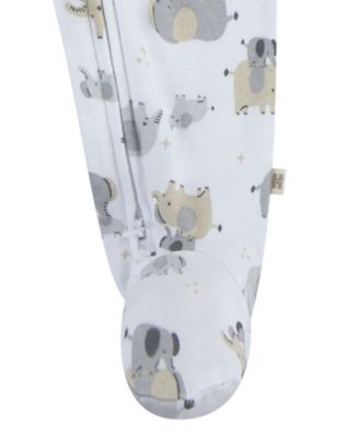 Baby Boys' Printed Long-Sleeve Coverall