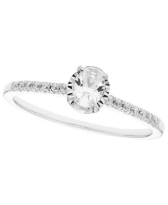 Macy's - Diamond Ring (1/4 ct. t.w.) in 14k White Gold