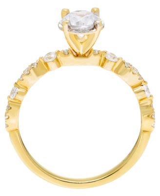 Diamond Bridal Set (1 ct. t.w.) in 14k Yellow Gold