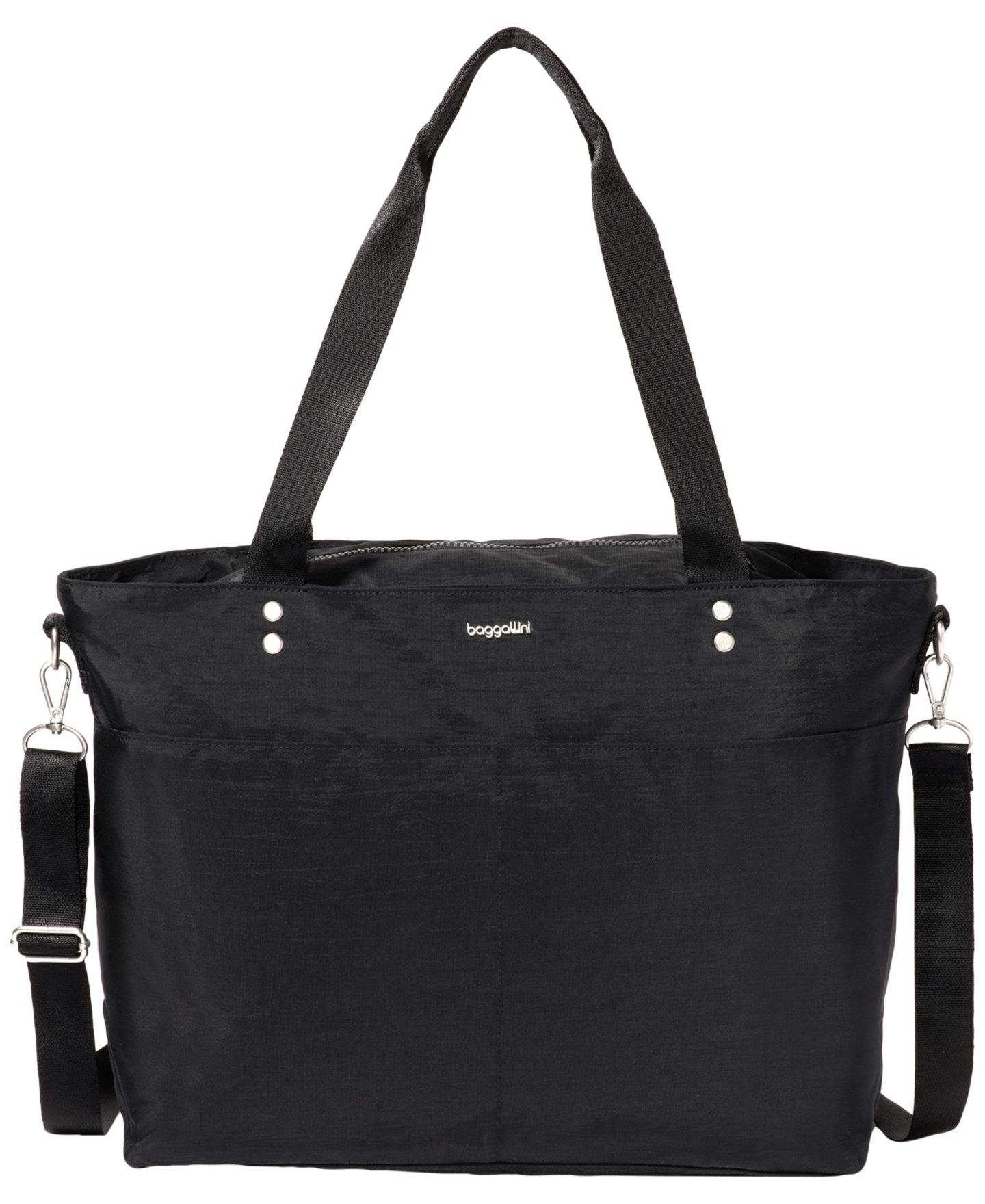 Женская сумка Baggallini Carryall Laptop, цвет: Чёрный — фото 1