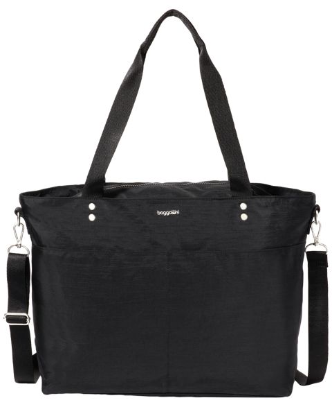 Женская сумка Baggallini Carryall Laptop, цвет: Чёрный