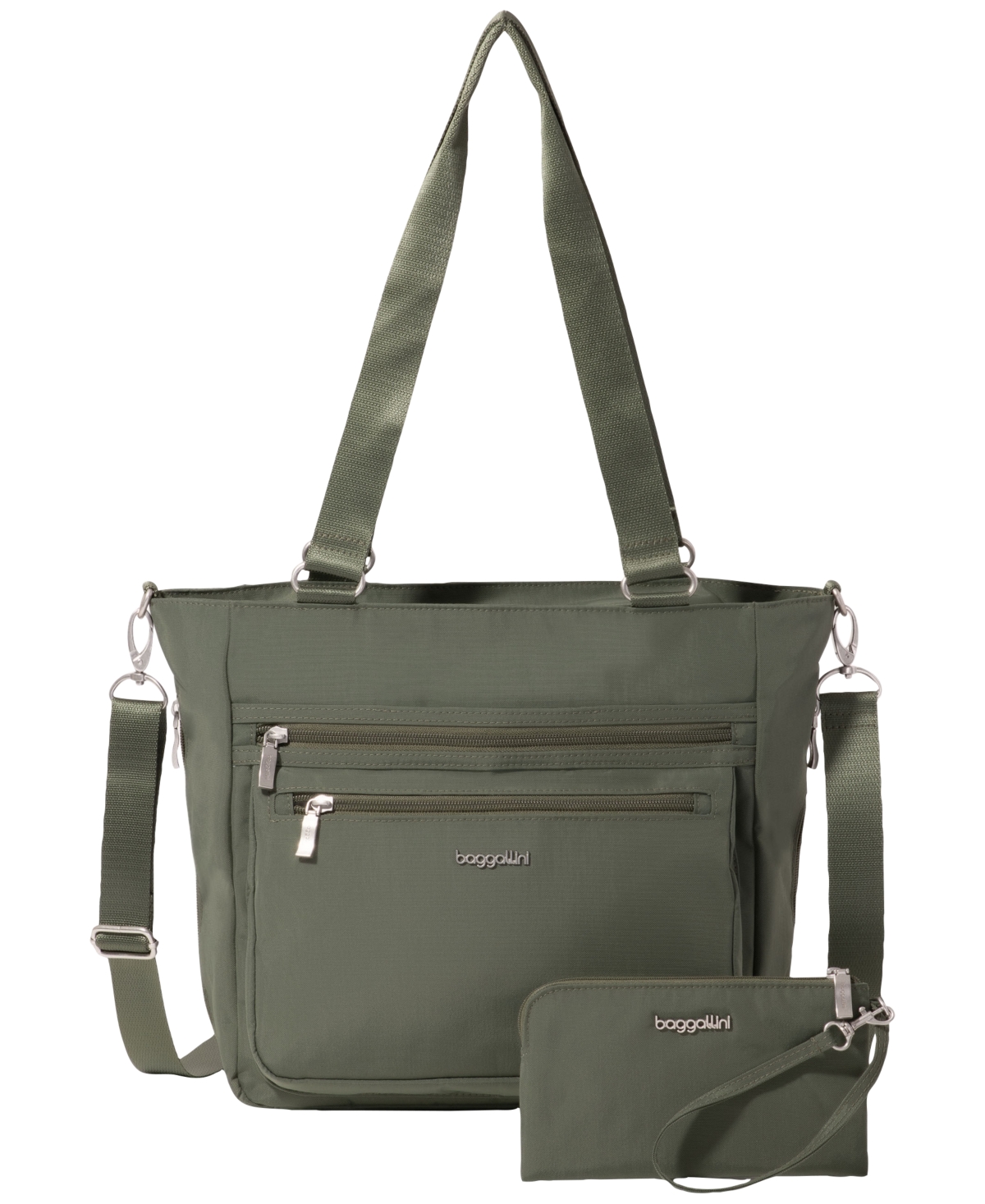 Baggallini Large Modern Belt Bag In Green