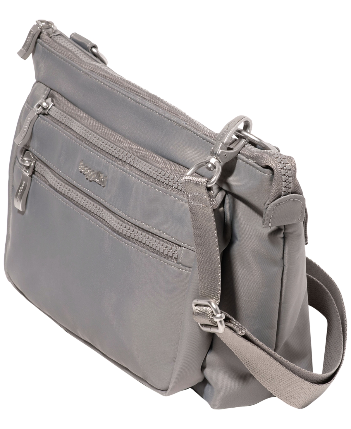 Baggallini Small Size Pocket Belt Bag In Gray