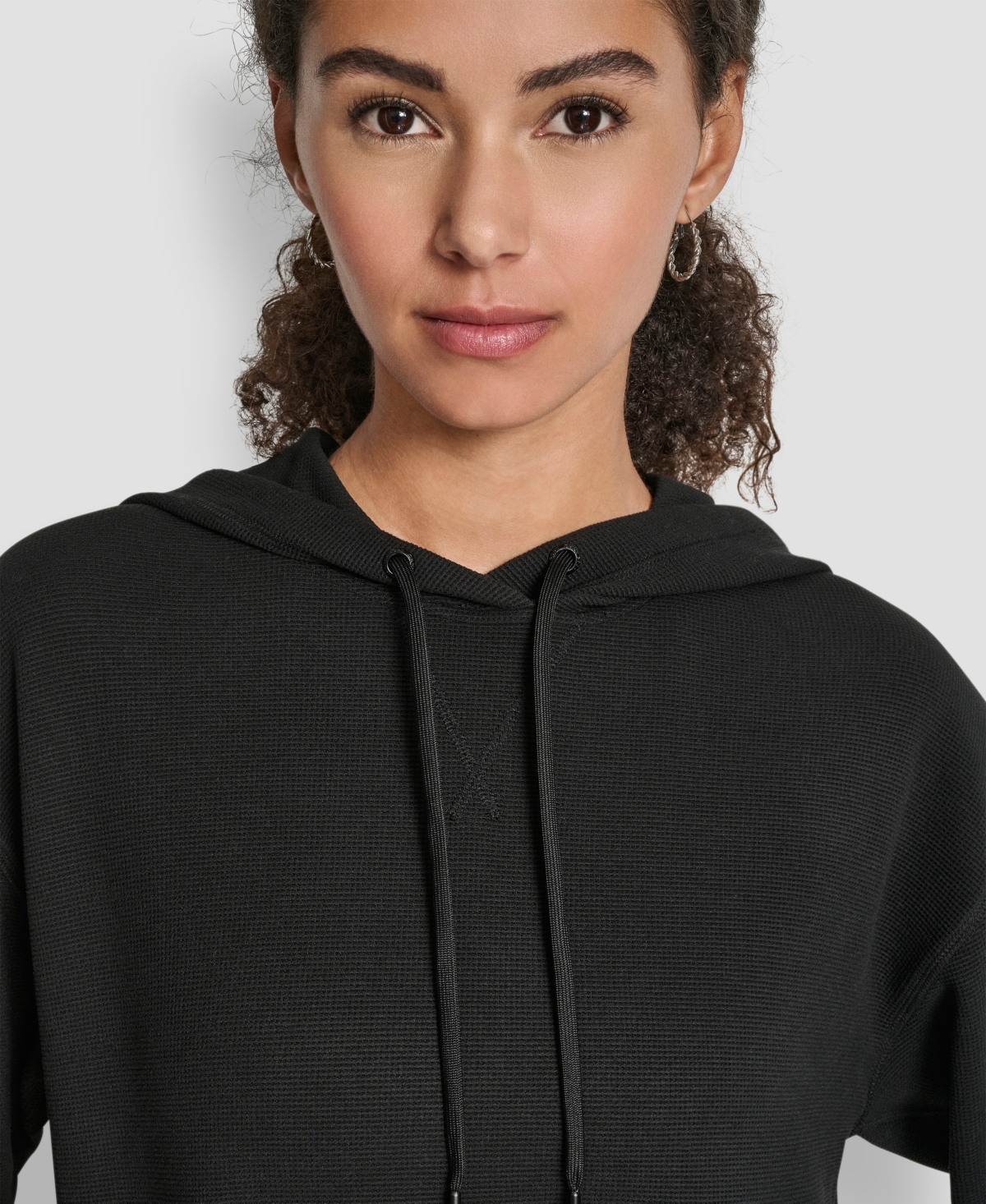 Dkny Women's Transcend Thermal Pull-On Hoodie
