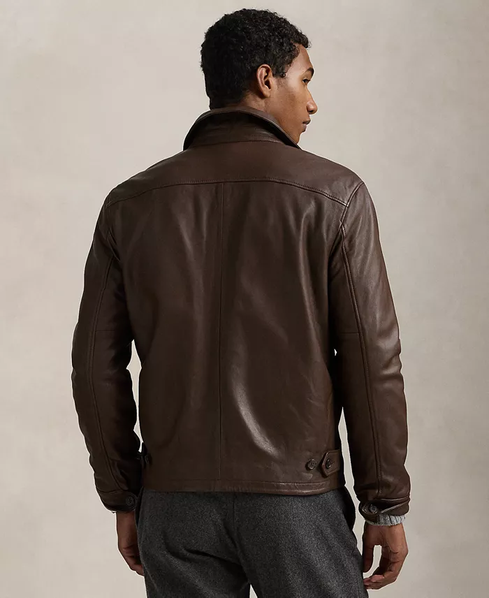 Men's Leather Jacket - thumbnail 4