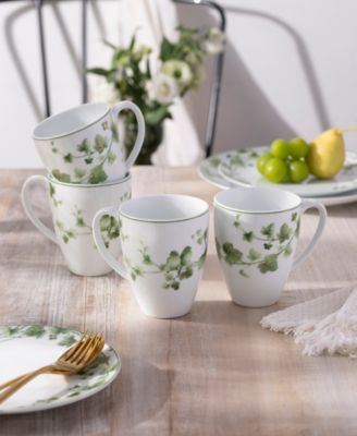 Ivy Whisper Set of 4 Mugs, 16 oz.