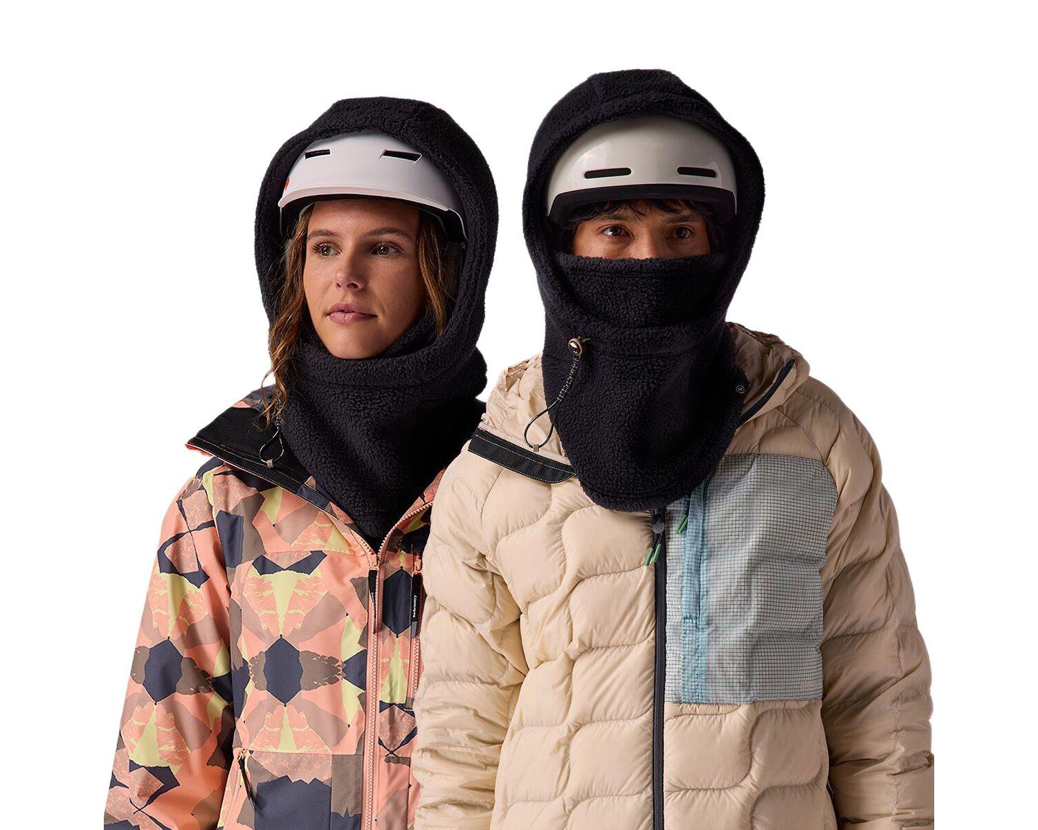 Men's Wander Pile-Fleece Hood Balaclavas and Neck Gaiters