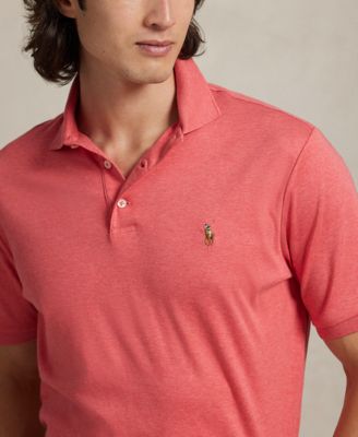 Men's Classic-Fit Soft Cotton Polo Shirt