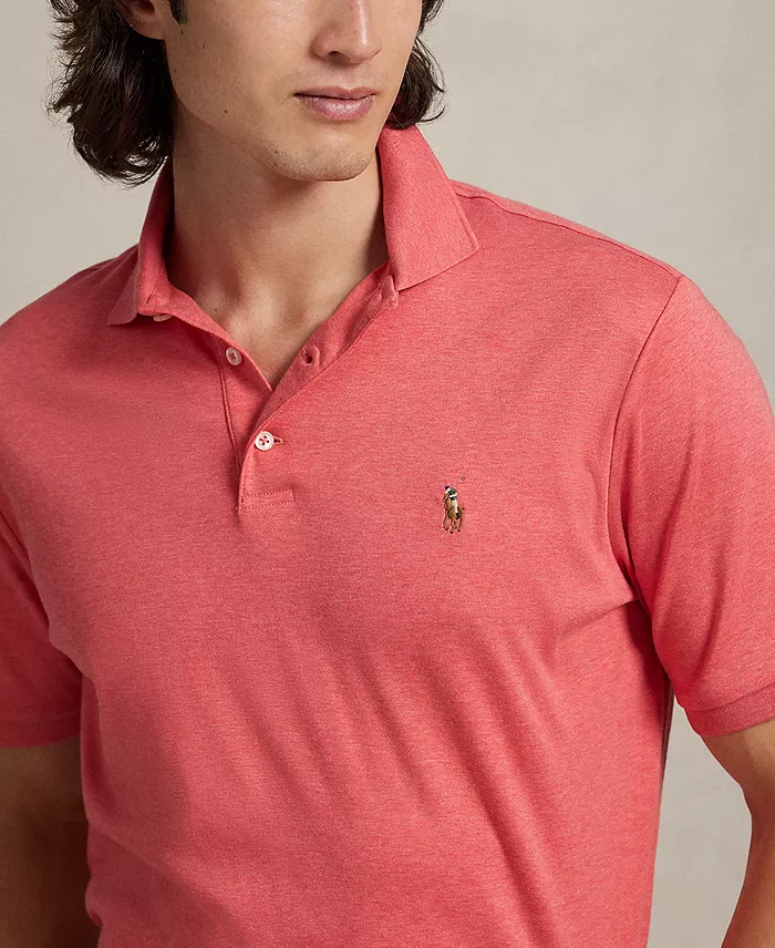 Men's Classic-Fit Soft Cotton Polo Shirt - thumbnail 3