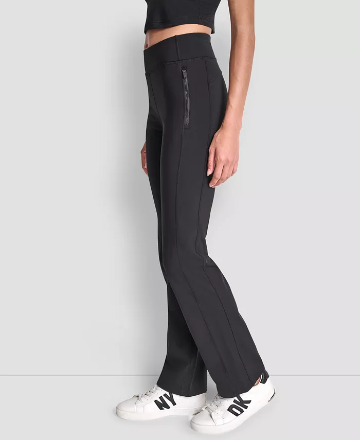 Women's High Waist Bootcut Warm Lined Fitness Pants - thumbnail 2