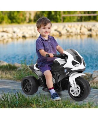 6V Kids 3 Wheels Riding BMW Licensed Electric Motorcycle