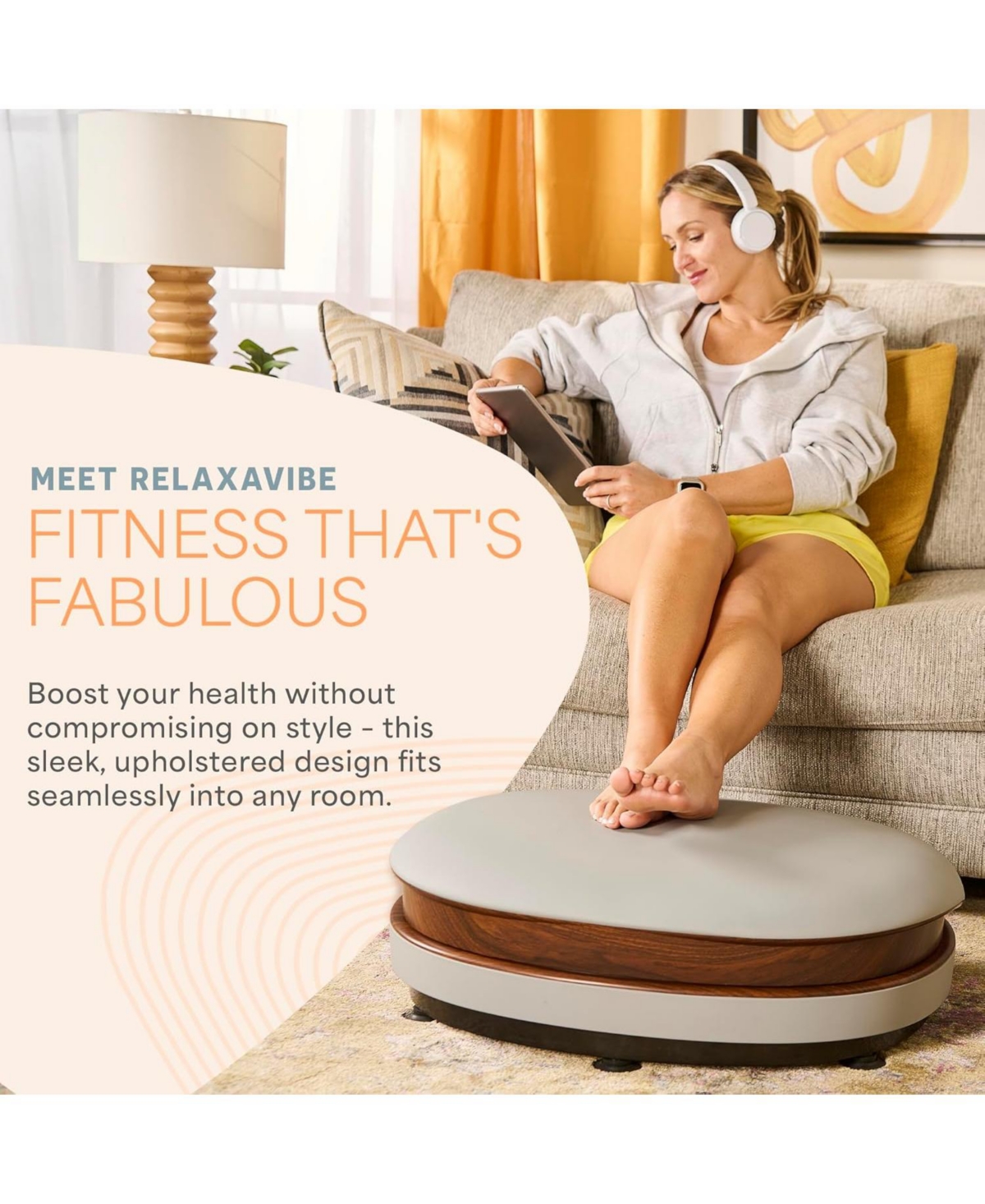 Lifepro 4D Vibration Plate Machine – Full Body Workout, Recovery & Lymphatic Drainage with Triple Motor & Silent Operation