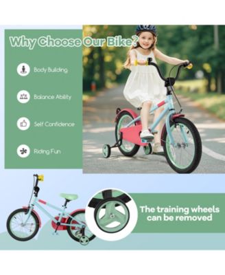 16 inches Kids Bike with Adjustable Handlebar and Saddle